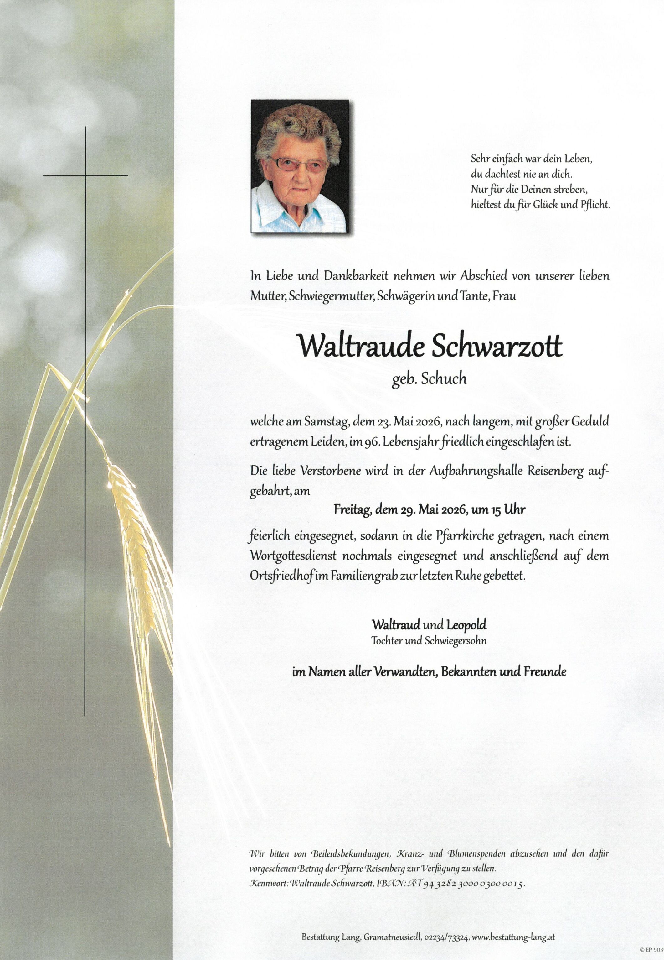 Waltraude Schwarzott